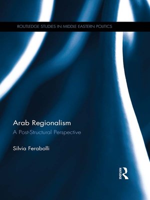 cover image of Arab Regionalism